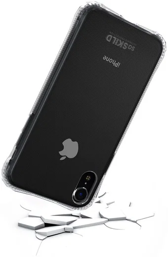 SoSkild Apple iPhone XR Transparant Hoesje Absorb Impact Backcover afbeelding 4