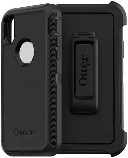 Otterbox Apple iPhone XS Defender Case Zwart afbeelding 1