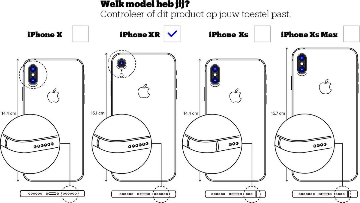 OtterBox Defender Apple iPhone XR Hoesje Back Cover Zwart afbeelding 13