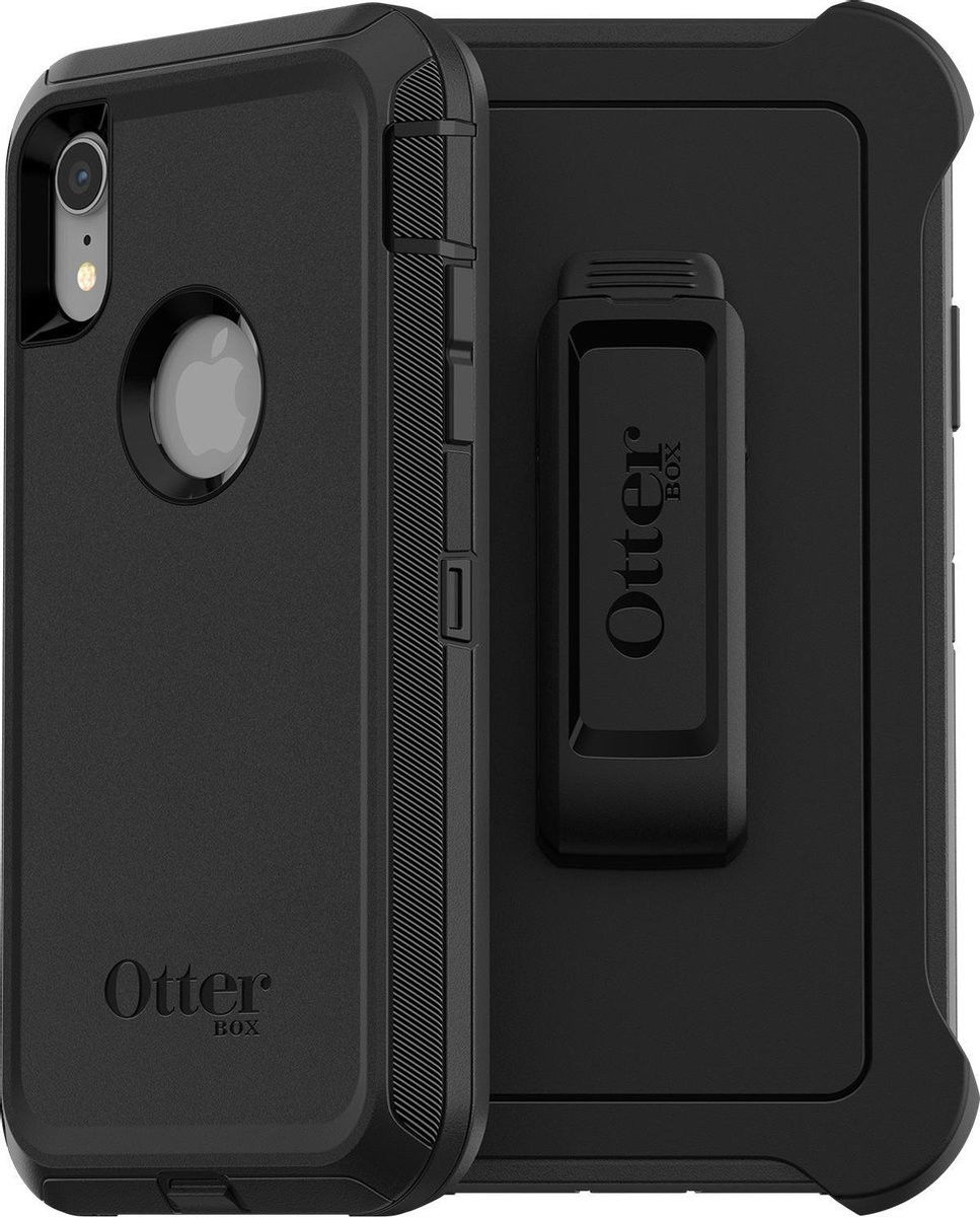 OtterBox Defender Apple iPhone XR Hoesje Back Cover Zwart afbeelding 1