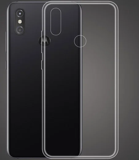 Motorola One Power Hoesje Dun TPU Transparant afbeelding 1