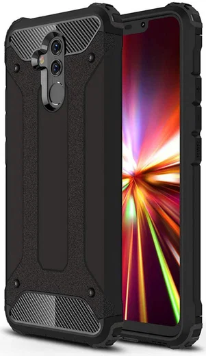 Huawei Mate 20 Lite Hybride Hoesje Zwart afbeelding 1