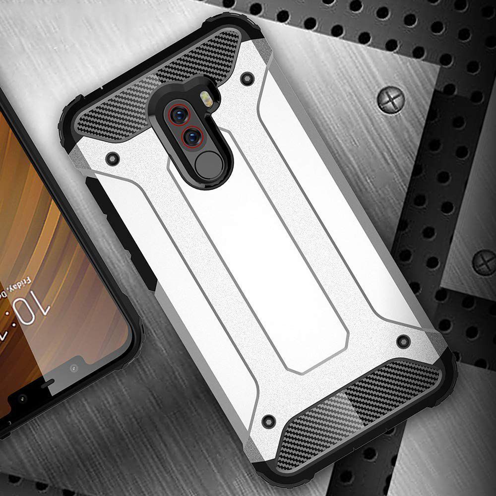 Xiaomi PocoPhone F1 Hybride Hoesje Zwart afbeelding 6