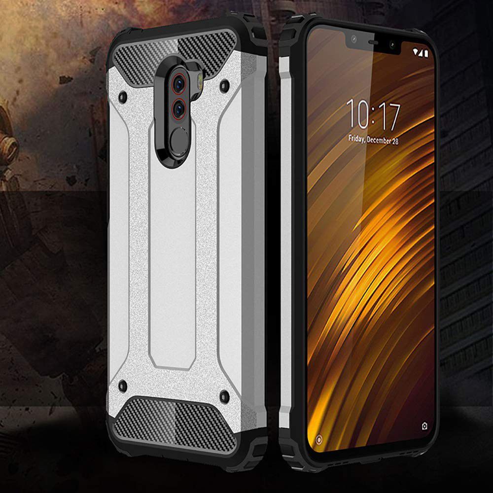 Xiaomi PocoPhone F1 Hybride Hoesje Zwart afbeelding 7