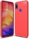 Xiaomi Pocophone F1 Brushed TPU Hoesje Rood afbeelding 4