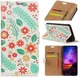 Huawei Mate 20 Lite Bookcase Hoesje met Print Bloemen afbeelding 2