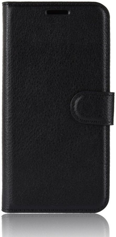 Xiaomi Pocophone F1 Lederen Wallet Stand Hoesje Zwart afbeelding 2