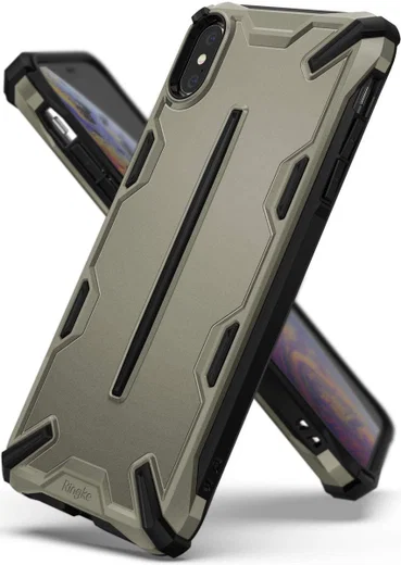 Ringke Dual X Apple iPhone XS Max Hoesje Brons afbeelding 1