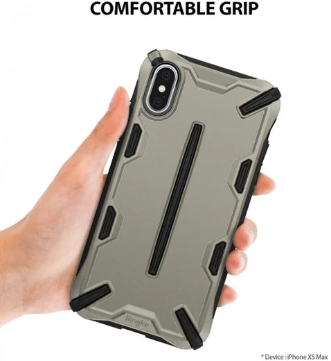 Ringke Dual X Apple iPhone XS Max Hoesje Brons afbeelding 5