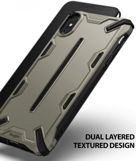 Ringke Dual X Apple iPhone XS Hoesje Brons afbeelding 4