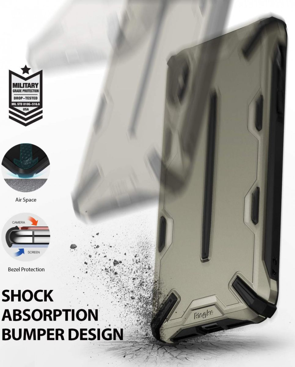 Ringke Dual X Apple iPhone XS Hoesje Brons afbeelding 6