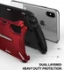 Ringke Dual X Apple iPhone XS Hoesje Rood afbeelding 2