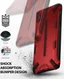 Ringke Dual X Apple iPhone XS Hoesje Rood afbeelding 4