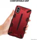Ringke Dual X Apple iPhone XS Hoesje Rood afbeelding 5