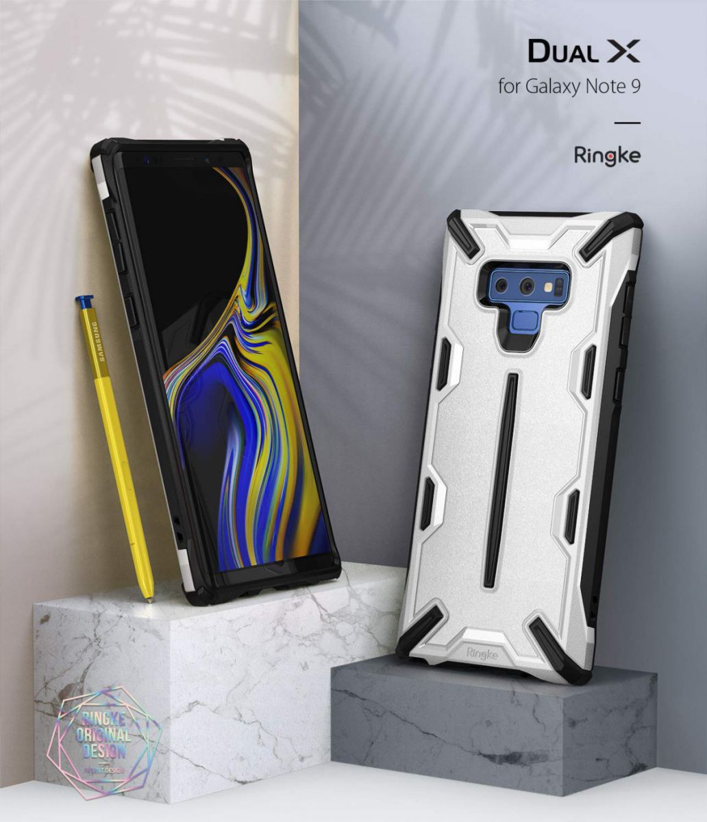 Ringke Dual X Samsung Galaxy Note 9 Hoesje Brons afbeelding 9