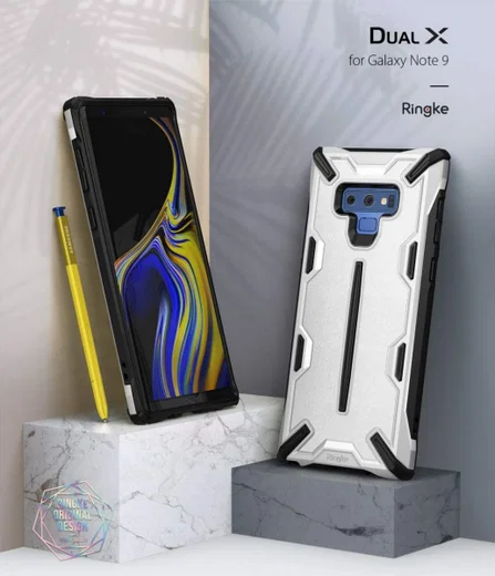 Ringke Dual X Samsung Galaxy Note 9 Hoesje Brons afbeelding 9