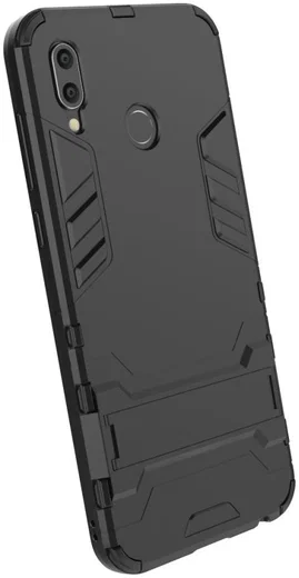 Honor Play Hybride Stand Hoesje Zwart afbeelding 7