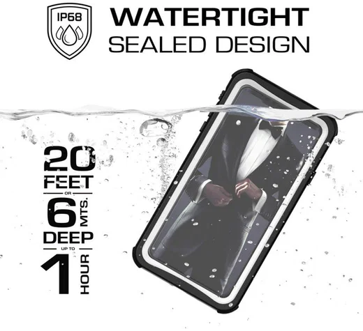 Ghostek Nautical 2 Waterbestendig Hoesje Apple iPhone XS Max Wit afbeelding 2