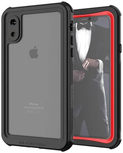 Ghostek Nautical 2 Waterbestendig Hoesje Apple iPhone XS Rood afbeelding 1