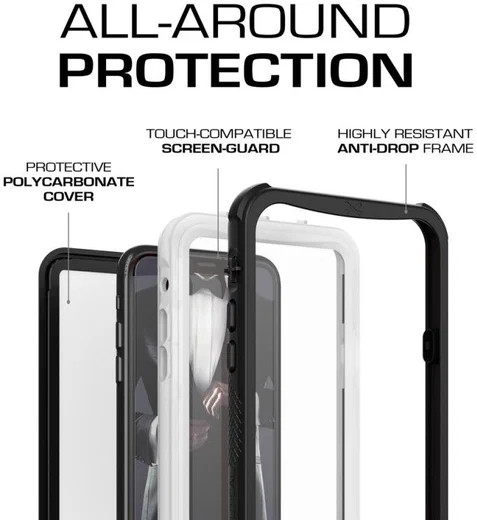 Ghostek Nautical 2 Waterbestendig Hoesje Apple iPhone XS Wit afbeelding 3
