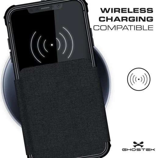 Ghostek Exec 3 Apple iPhone XS Max Zwart afbeelding 4