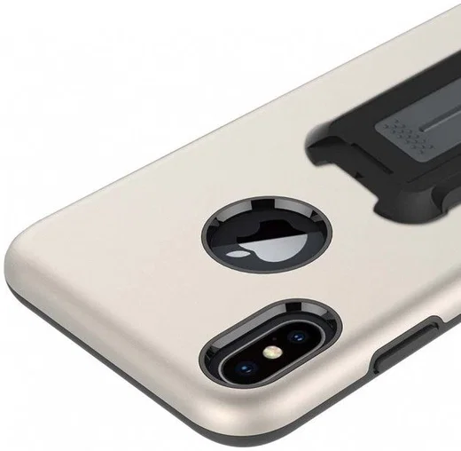 Armor X BX-Series Apple iPhone XS Max Robuust Hoesje Transparant Zwart afbeelding 12