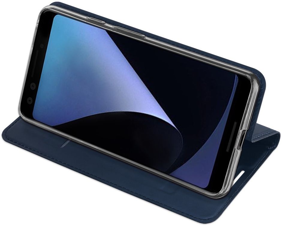 Dux Ducis Google Pixel 3 Premium Bookcase Blauw afbeelding 4