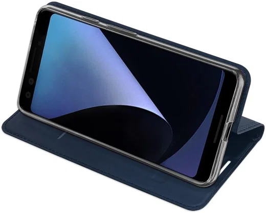 Dux Ducis Google Pixel 3 Premium Bookcase Blauw afbeelding 4