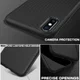 Apple iPhone XS Max Twill Slim Texture Back Cover Zwart afbeelding 4