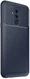 Huawei Mate 20 Lite Siliconen Carbon Hoesje Blauw afbeelding 2