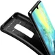 Huawei Mate 20 Siliconen Carbon Hoesje Blauw afbeelding 4