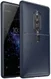 Sony Xperia XZ2 Premium Siliconen Carbon Hoesje Blauw afbeelding 1