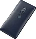 Sony Xperia XZ2 Siliconen Carbon Hoesje Blauw afbeelding 2