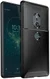 Sony Xperia XZ2 Siliconen Carbon Hoesje Zwart afbeelding 1