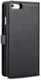 Apple iPhone 6s Echt Leren 2-in-1 Bookcase en Back Cover Hoesje Zwart afbeelding 11