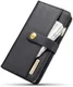 Apple iPhone 6s Echt Leren 2-in-1 Bookcase en Back Cover Hoesje Zwart afbeelding 4