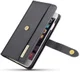 Apple iPhone 6s Echt Leren 2-in-1 Bookcase en Back Cover Hoesje Zwart afbeelding 5