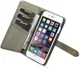 Apple iPhone 6s Echt Leren 2-in-1 Bookcase en Back Cover Hoesje Groen afbeelding 4