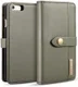 Apple iPhone 6s Echt Leren 2-in-1 Bookcase en Back Cover Hoesje Groen afbeelding 13