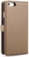 Apple iPhone 6s Echt Leren 2-in-1 Bookcase en Back Cover Hoesje Bruin afbeelding 13