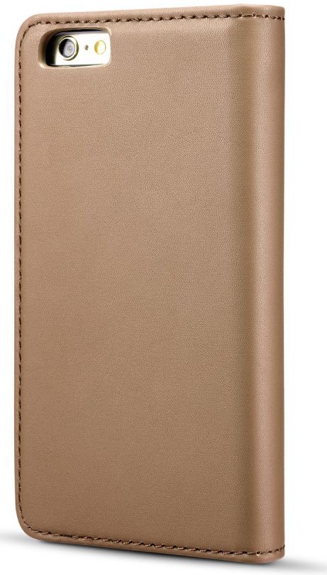 Apple iPhone 6s Echt Leren 2-in-1 Bookcase en Back Cover Hoesje Bruin afbeelding 15
