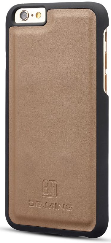 Apple iPhone 6s Echt Leren 2-in-1 Bookcase en Back Cover Hoesje Bruin afbeelding 6