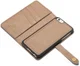 Apple iPhone 6s Echt Leren 2-in-1 Bookcase en Back Cover Hoesje Bruin afbeelding 7