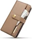 Apple iPhone 6s Echt Leren 2-in-1 Bookcase en Back Cover Hoesje Bruin afbeelding 10