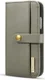 Apple iPhone XS Echt Leren 2-in-1 Bookcase en Back Cover Hoesje Groen afbeelding 14