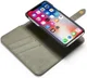 Apple iPhone XS Echt Leren 2-in-1 Bookcase en Back Cover Hoesje Groen afbeelding 2