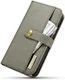 Apple iPhone XS Echt Leren 2-in-1 Bookcase en Back Cover Hoesje Groen afbeelding 8