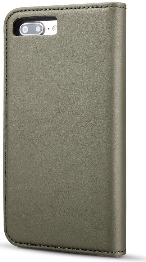 Apple iPhone 7/8 Plus Leren 2-in-1 Bookcase en Back Cover Hoesje Groen afbeelding 12