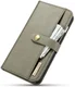 Apple iPhone 7/8 Plus Leren 2-in-1 Bookcase en Back Cover Hoesje Groen afbeelding 9