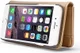 Apple iPhone 6s Plus Leren 2-in-1 Bookcase en Back Cover Hoesje Bruin afbeelding 7